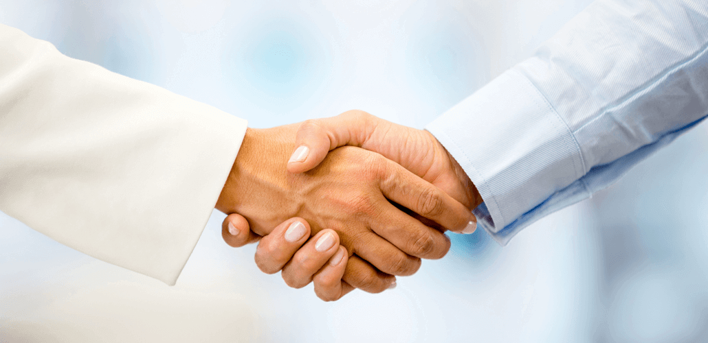 Doctors Shaking Hands