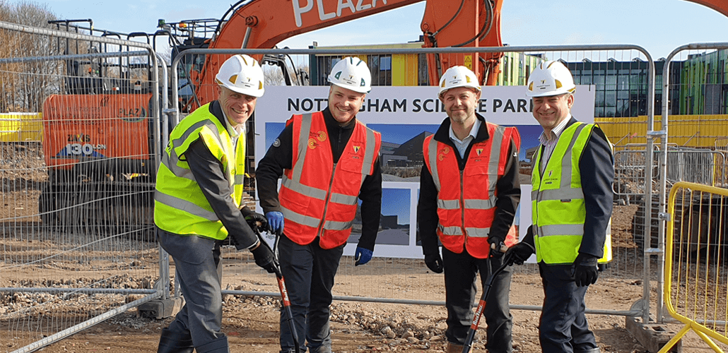 Construction Workers for Nottingham Science Park