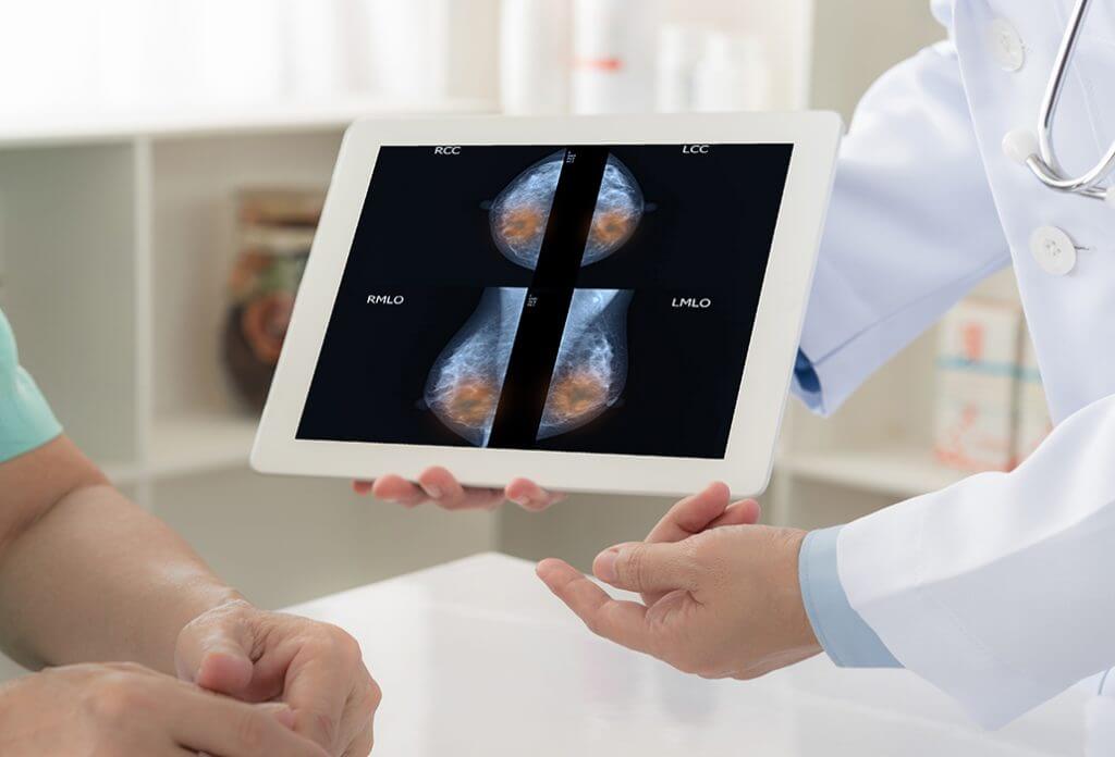 X-Ray Scan on Digital Tablet