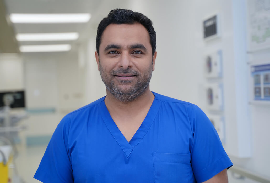 Dr Emad Fawzy, a Consultant Anaesthetist at the flagship Sheikh Khalifa Medical City in Abu Dhabi