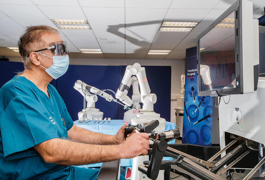 The All-Wales Robotic Assisted Surgery Network