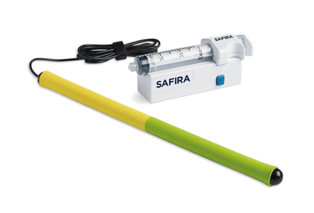 the game-changing SAFIRA® (SAFer Injection for Regional Anaesthesia) system